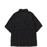 Camicia a maniche corte con tasca in nero And wander - uomo 