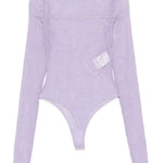 Body con maniche lunghe in lilla Wardrobe.Nyc - donna 