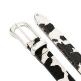 Cintura DOC con stampa mucca in nero e bianco Second layer - uomo 