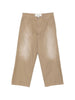 Pantaloni con passanti per cintura in beige Erl - unisex