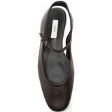 Ballerine con cinturinio in marrone Toteme - donna 