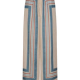 Pantaloni a righe con coulisse beige Zimmermann - donna 