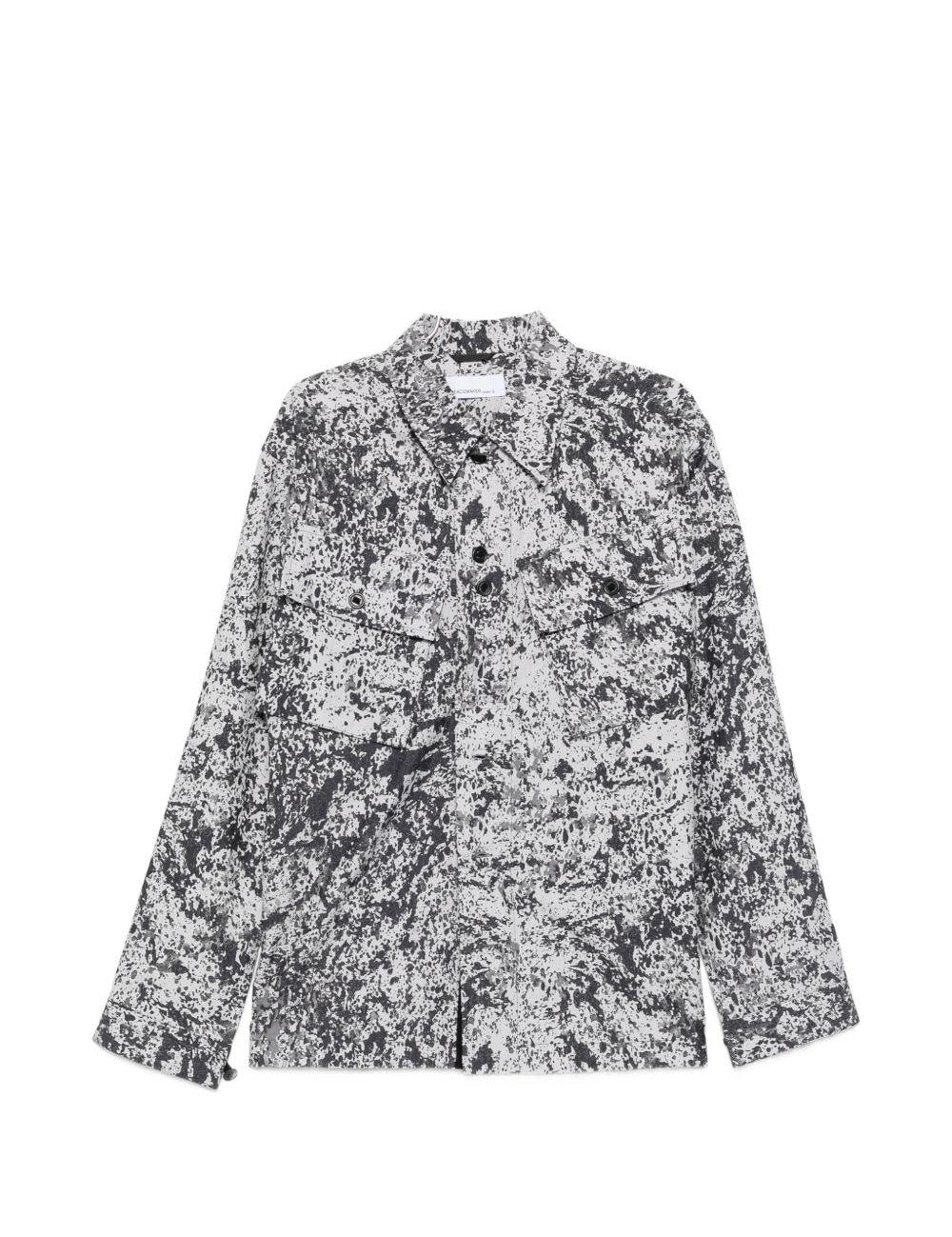 Giacca-camicia a maniche lunghe  in multicolore Oamc peacemaker - uomo 