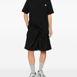 T-shirt con applicazione ricamata in nero Kenzo - uomo 