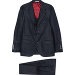 Completo monopetto due pezzi in blu Brunello cucinelli - uomo 