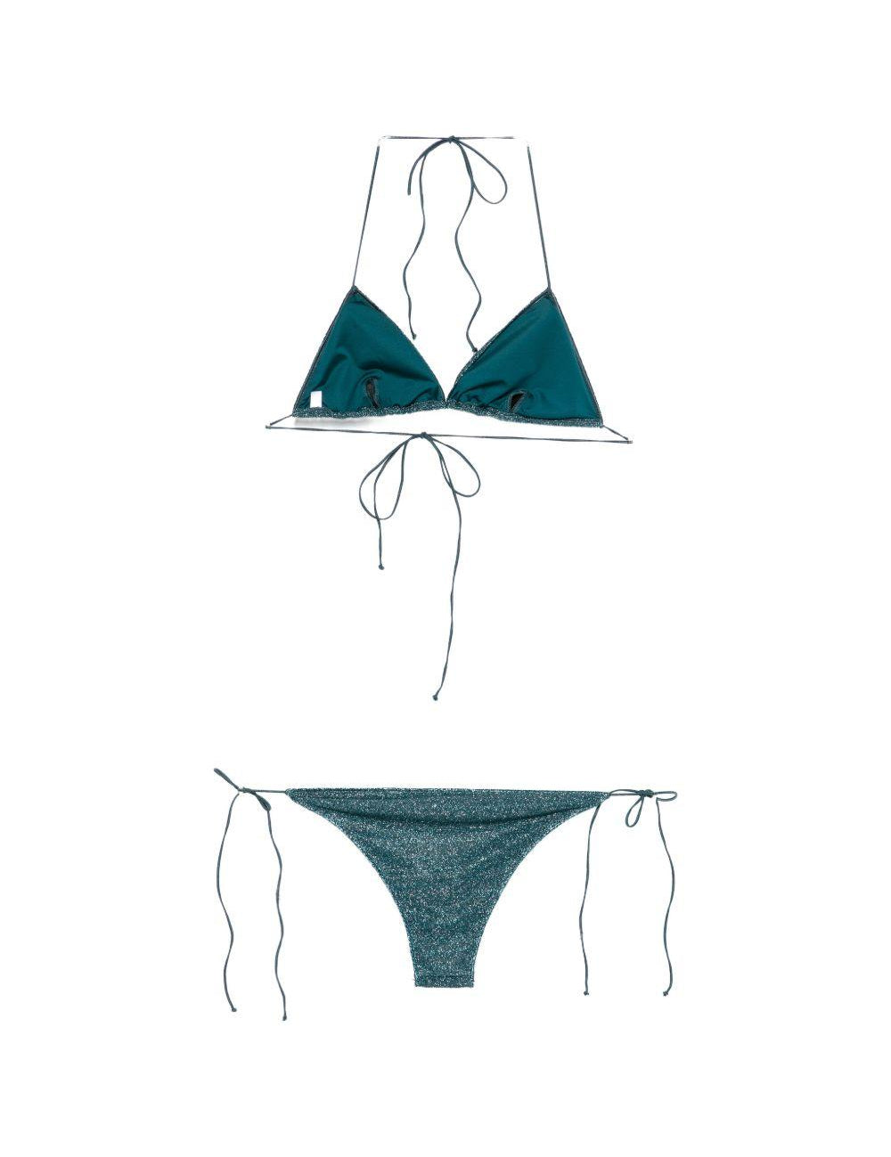 Bikini a triangolo in blu Oséree - donna 