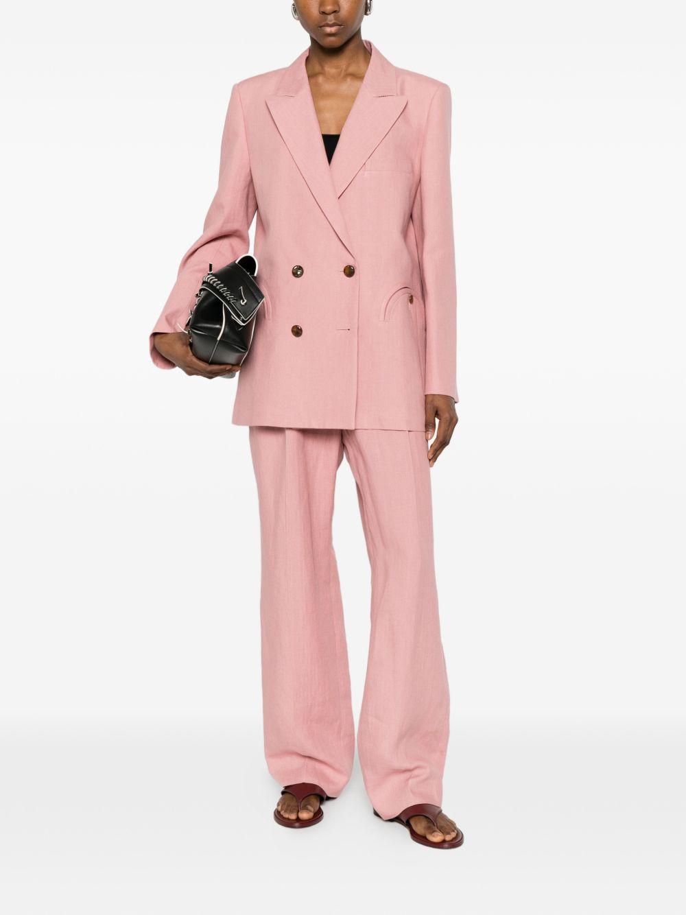 Blazer doppiopetto in rosa Blazé milano - donna 
