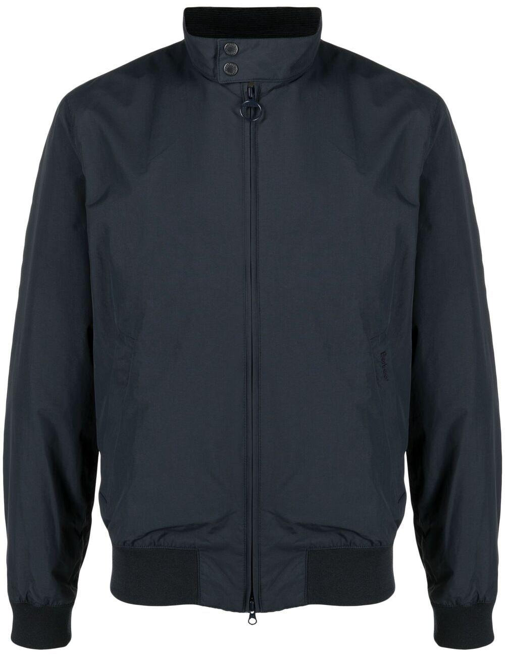 Bomber royston in blu BARBOUR - uomo 