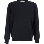 Maglione a girocollo in nero Kangra - uomo 