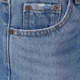 Jeans a cinque tasche con effetto vissuto in blu Levi's - donna 