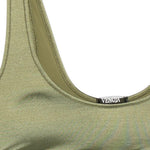 Bikini con finitura metallica in verde Venuja - donna 