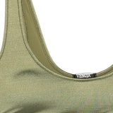 Bikini con finitura metallica in verde Venuja - donna 