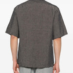 Camicia con tasca in grigio Barena Venezia - uomo 