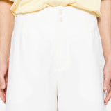 Pantaloncini con bottoni moisson in bianco Jacquemus - uomo 