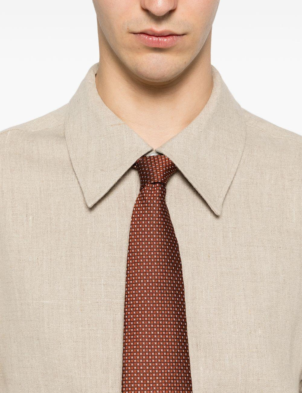Camicia a maniche corte dao in beige Sefr - uomo 