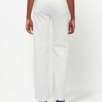 Jeans a gamba ampia in bianco Re/done - donna 