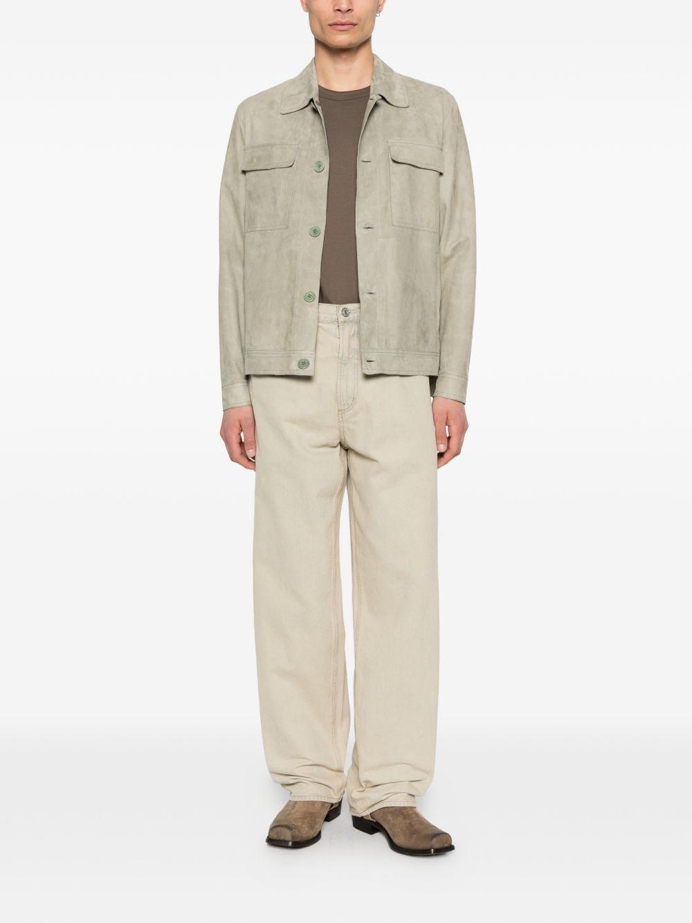 Giacca con tasche applicate in beige Salvatore santoro - uomo 