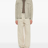 Giacca con tasche applicate in beige Salvatore santoro - uomo 