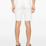Shorts con coulisse in bianco Eleventy - uomo 
