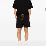 Costume da bagno con logo in nero Rhude - uomo 