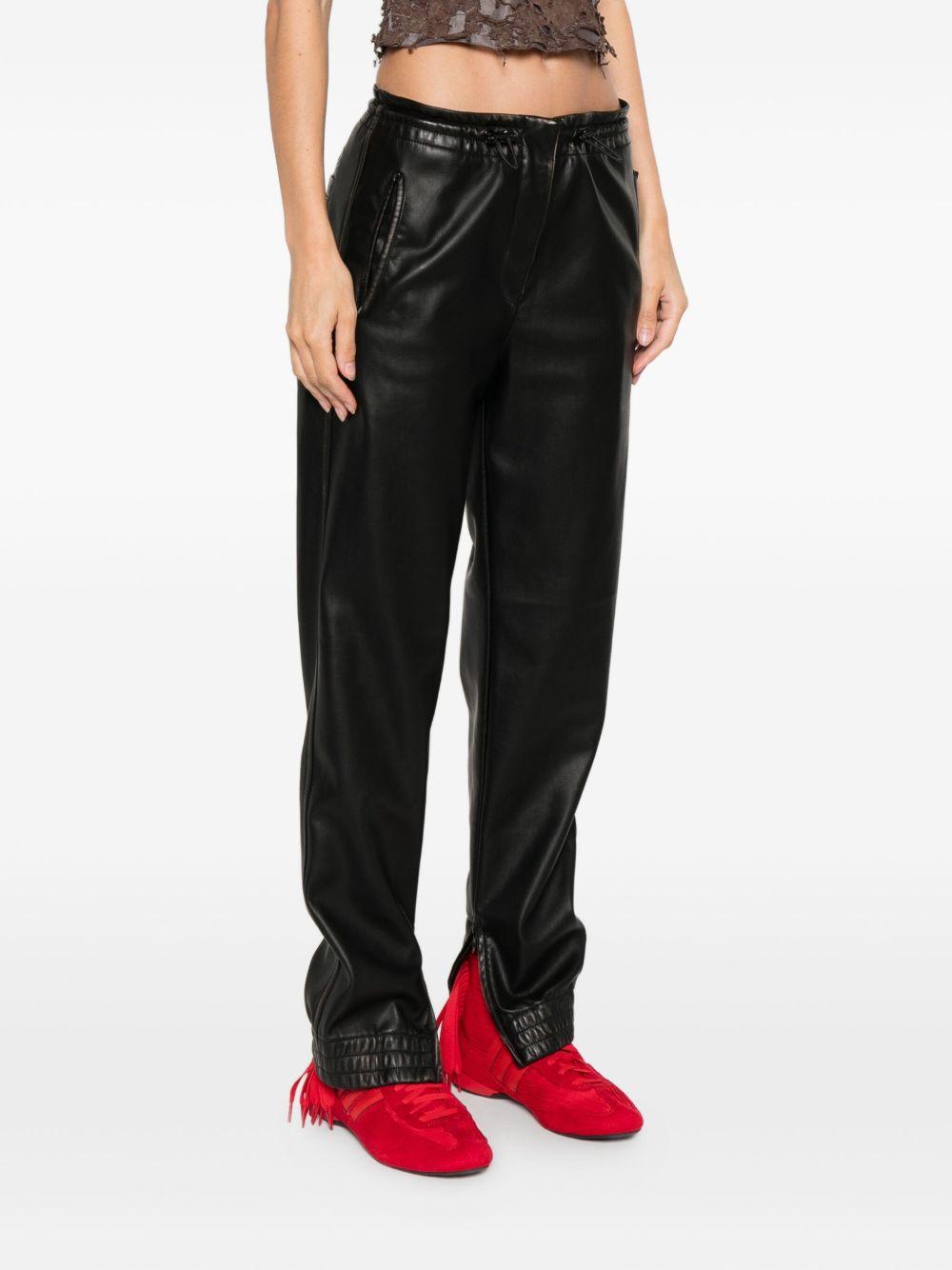 Pantaloni con zip in nero Diesel - donna 