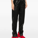 Pantaloni con zip in nero Diesel - donna 