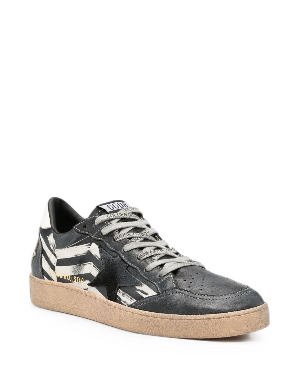 Sneakers Ball Star in nero 