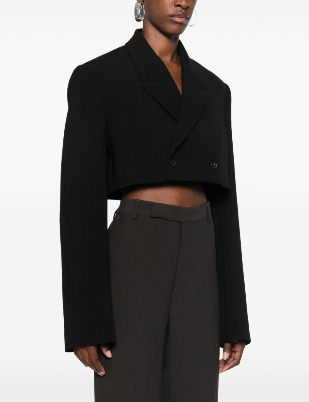Pantaloni sartoriali a gamba dritta in grigio Rick Owens - donna 