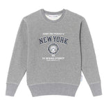Felpa con stampa New York in grigio A.P.C. X marc jacobs - uomo 