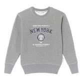 Felpa con stampa New York in grigio A.P.C. X marc jacobs - uomo 