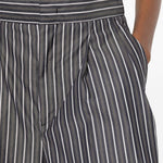 Shorts culottes a righe in grigio Soeur - donna 