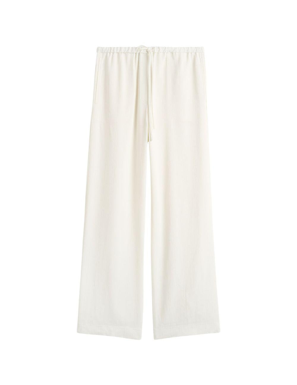 Pantaloni con coulisse in beige Toteme - donna 