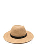 Cappello intrecciato in beige Dragon diffusion x sovani  - donna