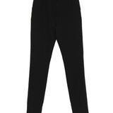 Pantaloni a gamba dritta con spacchi  in nero The latest - donna 