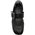 Ballerine Rosalind in pelle in nero 