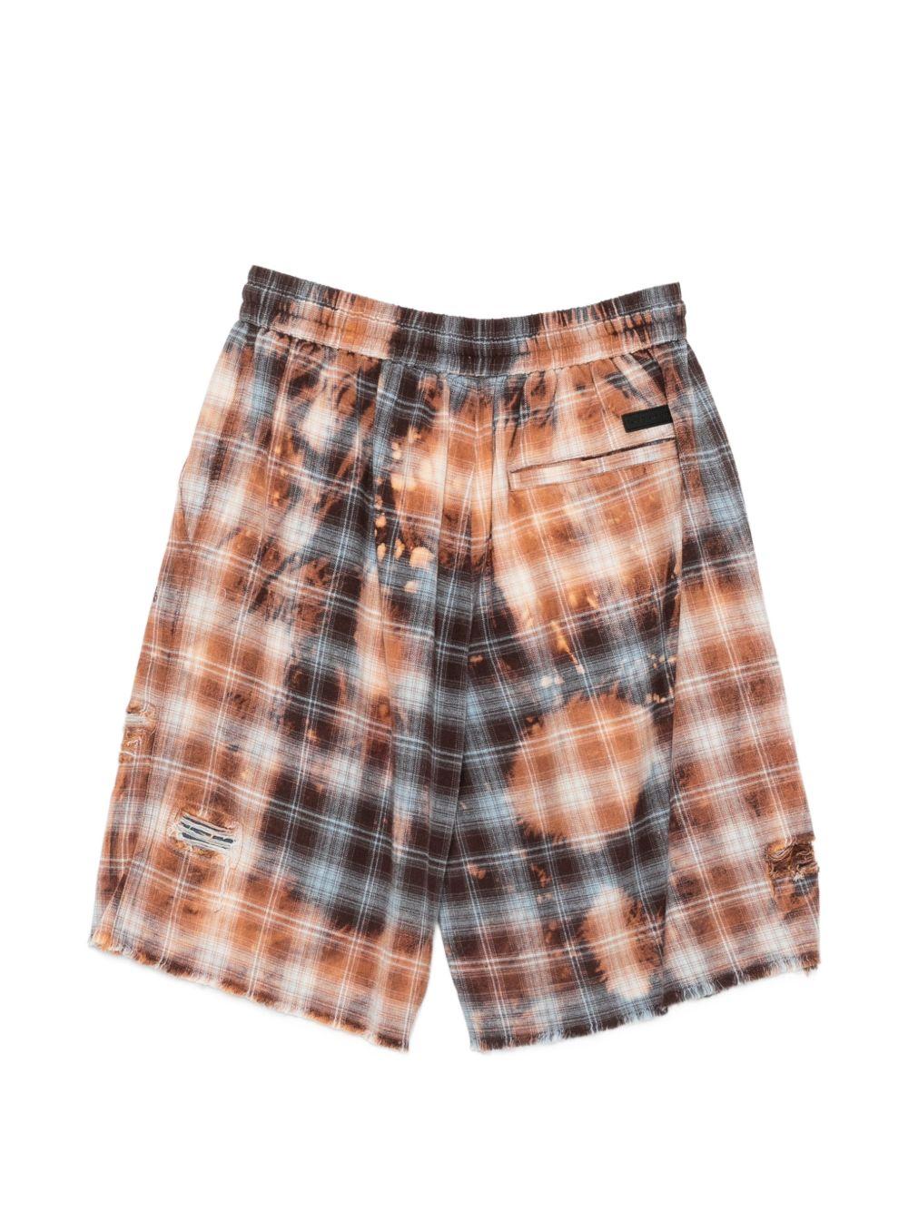 Shorts a quadri multicolore Feng chen wang - uomo 