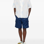 Camicia con ricami in bianco Kenzo - uomo 