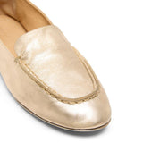 Mocassini in pelle in oro Marsell - donna 