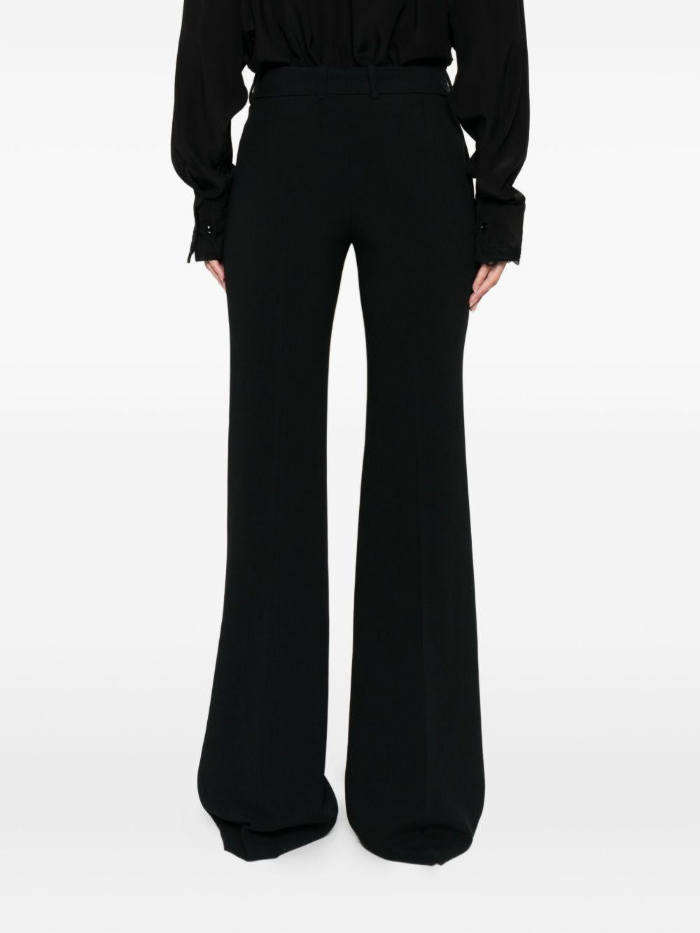 Pantaloni a vita alta in nero Ermanno scervino - donna 