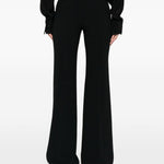Pantaloni a vita alta in nero Ermanno scervino - donna 