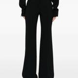 Pantaloni a vita alta in nero Ermanno scervino - donna 