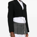 Giacca crop in nero Alexander wang - donna 