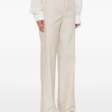 Pantaloni sartoriali in beige Magda butrym - donna 