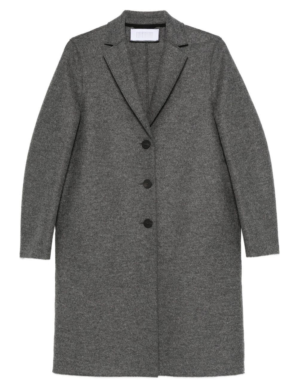 Cappotto monopetto in grigio Harris wharf london - donna 