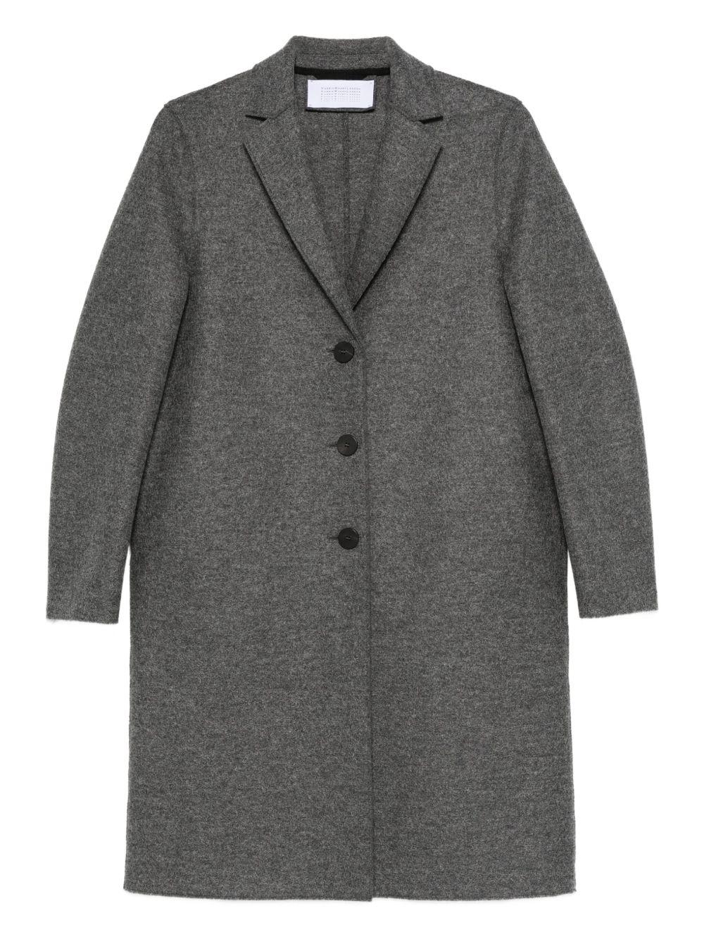 Cappotto monopetto in grigio Harris wharf london - donna 