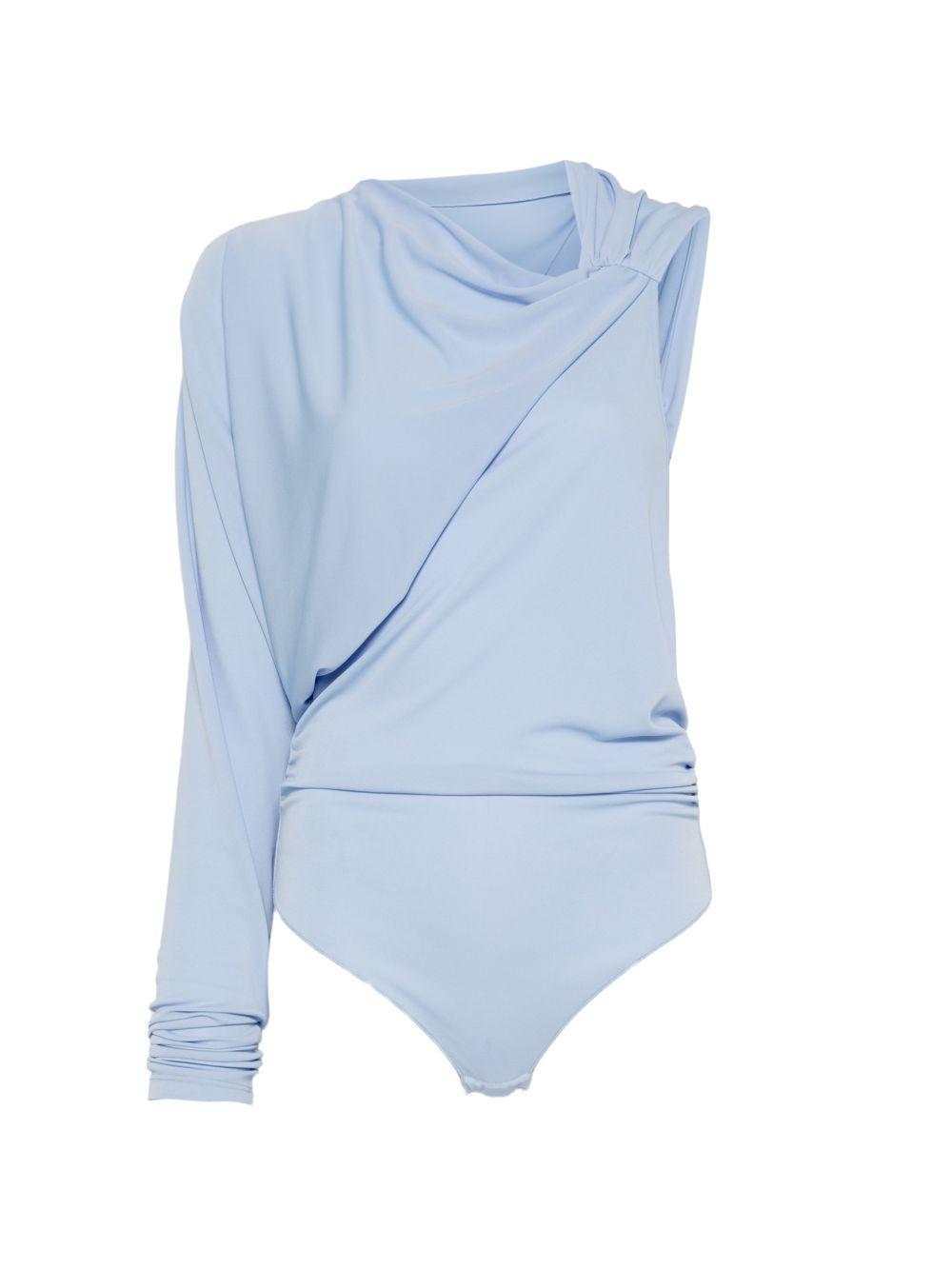 Body Serena drappeggiato in azzurro The andamane - donna 