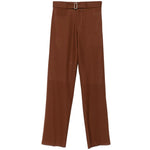 Pantaloni con cintura in marrone Lardini - uomo 
