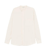 Camicia Mao Dart in avorio Entire Studios - unisex 