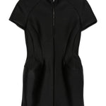 Miniabito con fianchi in nero David koma - donna 