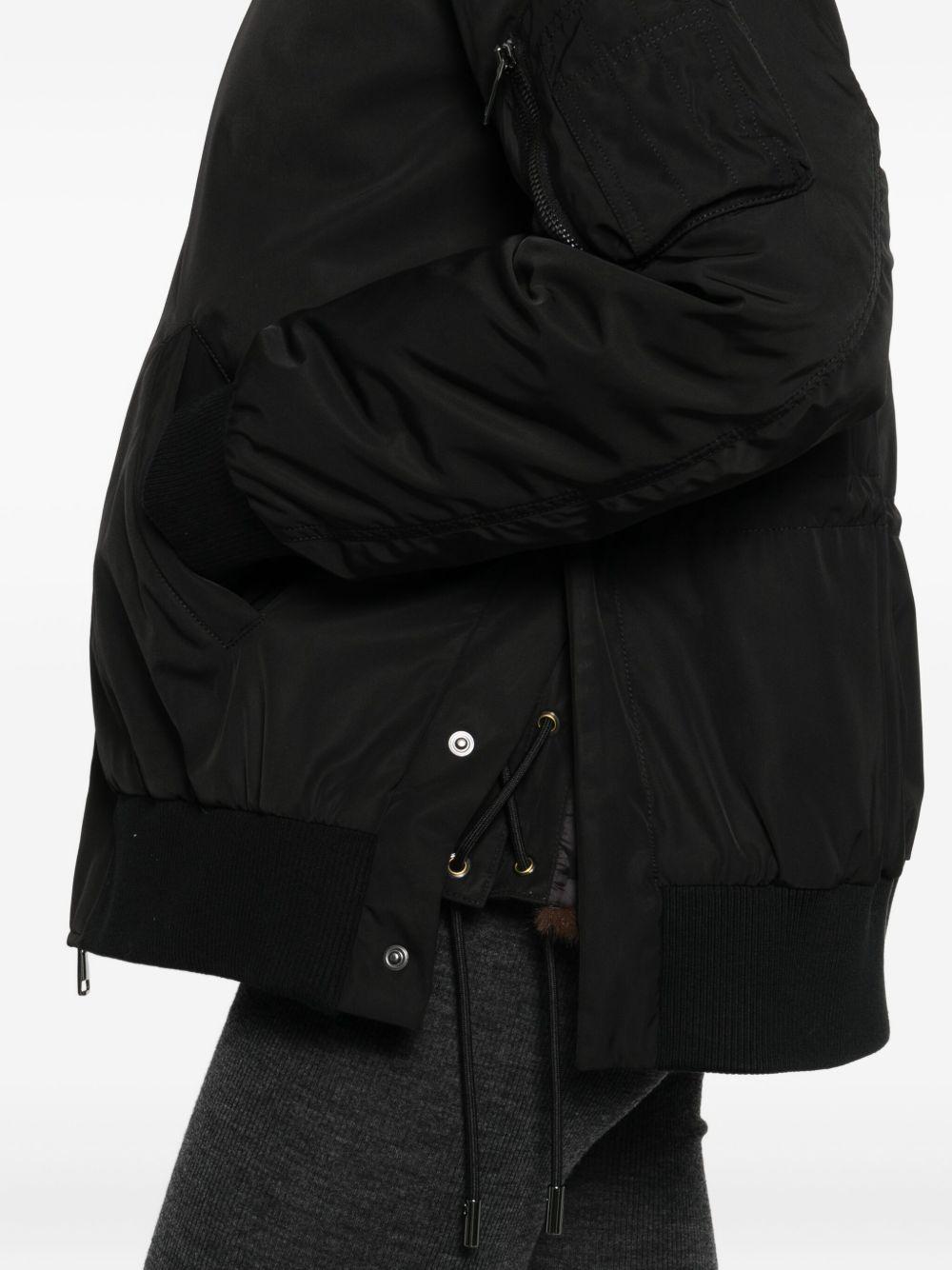 Giaca con cappccio in marrone Gotha - donna 